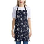 Galaxy UFO Pattern Print Apron