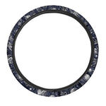 Galaxy UFO Pattern Print Car Steering Wheel Cover