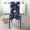 Galaxy UFO Pattern Print Dining Chair Slipcover