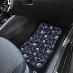 Galaxy UFO Pattern Print Front Car Floor Mats