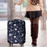 Galaxy UFO Pattern Print Luggage Cover
