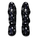 Galaxy UFO Pattern Print Muay Thai Shin Guard