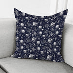 Galaxy UFO Pattern Print Pillow Cover