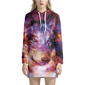 Galaxy hoodie online dress