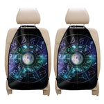 Galaxy Zodiac Wheel Print Car Seat Organizers
