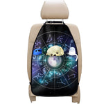 Galaxy Zodiac Wheel Print Car Seat Organizers