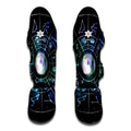 Galaxy Zodiac Wheel Print Muay Thai Shin Guards