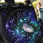 Galaxy Zodiac Wheel Print Pet Car Back Seat Cover