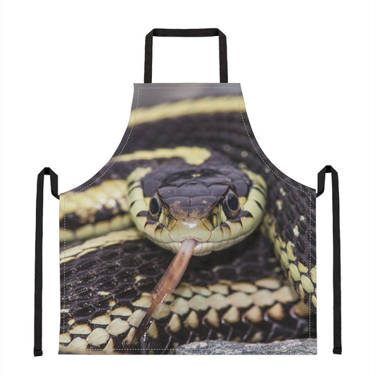 Garter Snake Print Apron
