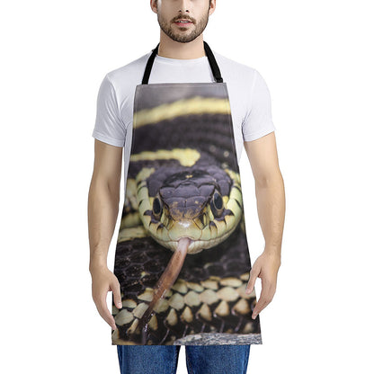 Garter Snake Print Apron