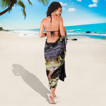 Garter Snake Print Beach Sarong Wrap