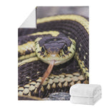Garter Snake Print Blanket