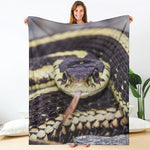 Garter Snake Print Blanket