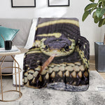 Garter Snake Print Blanket