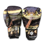 Garter Snake Print Boxing Gloves