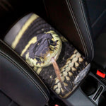 Garter Snake Print Car Center Console Cover