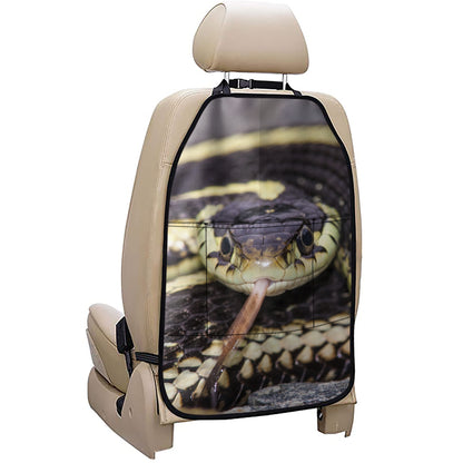Garter Snake Print Car Seat Organizers