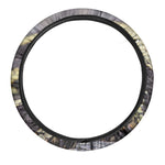 Garter Snake Print Car Steering Wheel Cover