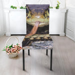 Garter Snake Print Dining Chair Slipcover