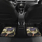 Garter Snake Print Front and Back Car Floor Mats