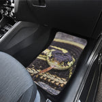 Garter Snake Print Front and Back Car Floor Mats