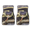 Garter Snake Print Front Car Floor Mats
