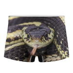 Garter Snake Print Men's Boxer Briefs