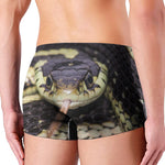 Garter Snake Print Men's Boxer Briefs