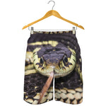 Garter Snake Print Men's Shorts