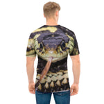 Garter Snake Print Men's T-Shirt