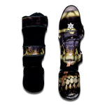 Garter Snake Print Muay Thai Shin Guard