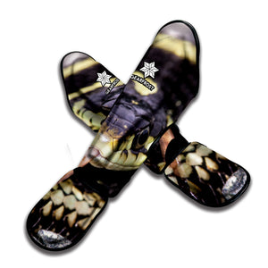 Garter Snake Print Muay Thai Shin Guard