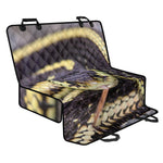 Garter Snake Print Pet Car Back Seat Cover