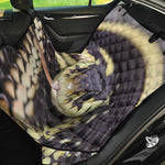 Garter Snake Print Pet Car Back Seat Cover