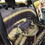 Garter Snake Print Pet Car Back Seat Cover