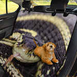 Garter Snake Print Pet Car Back Seat Cover