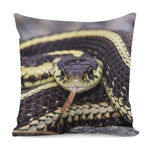 Garter Snake Print Pillow Cover