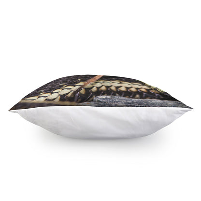 Garter Snake Print Pillow Cover
