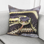 Garter Snake Print Pillow Cover