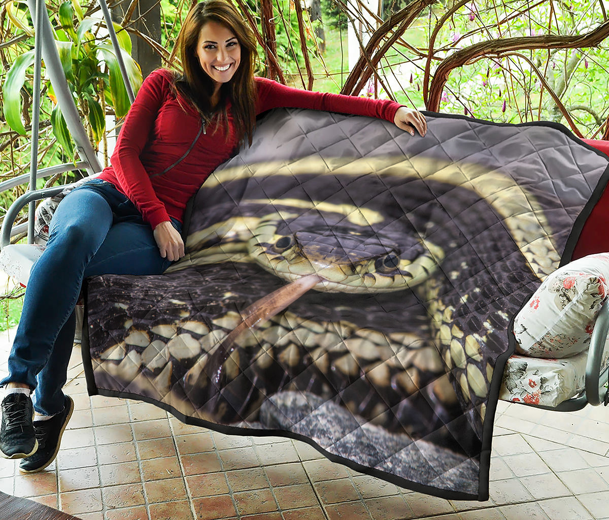 Garter Snake Print Quilt