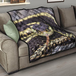 Garter Snake Print Quilt