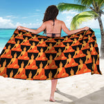 Gautama Buddha Pattern Print Beach Sarong Wrap