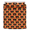 Gautama Buddha Pattern Print Duvet Cover Bedding Set