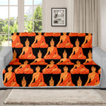 Gautama Buddha Pattern Print Futon Protector