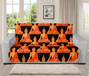 Gautama Buddha Pattern Print Futon Protector