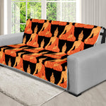 Gautama Buddha Pattern Print Futon Protector