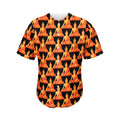 Gautama Buddha Pattern Print Men's Baseball Jersey
