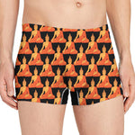 Gautama Buddha Pattern Print Men's Boxer Briefs