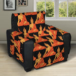 Gautama Buddha Pattern Print Recliner Protector