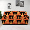 Gautama Buddha Pattern Print Sofa Cover